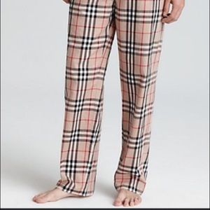 Burberry Pajama Pants XL